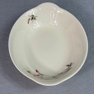 Vintage Crooksville WINDBLOWN Serving Bowl 7" x 9"